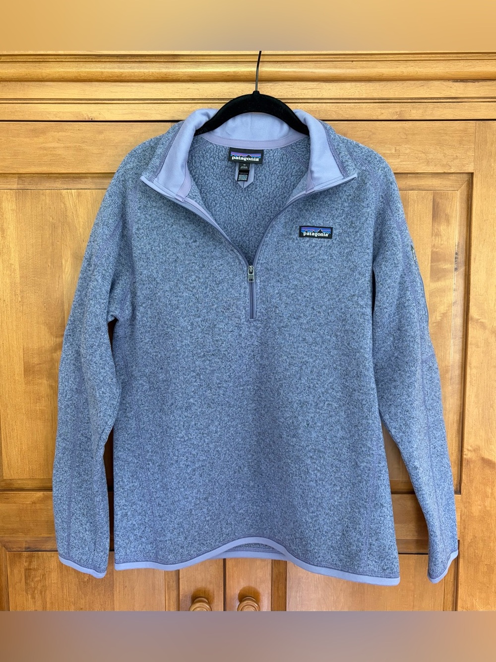 Patagonia Better Sweater 1/4 Zip Concrete Purple